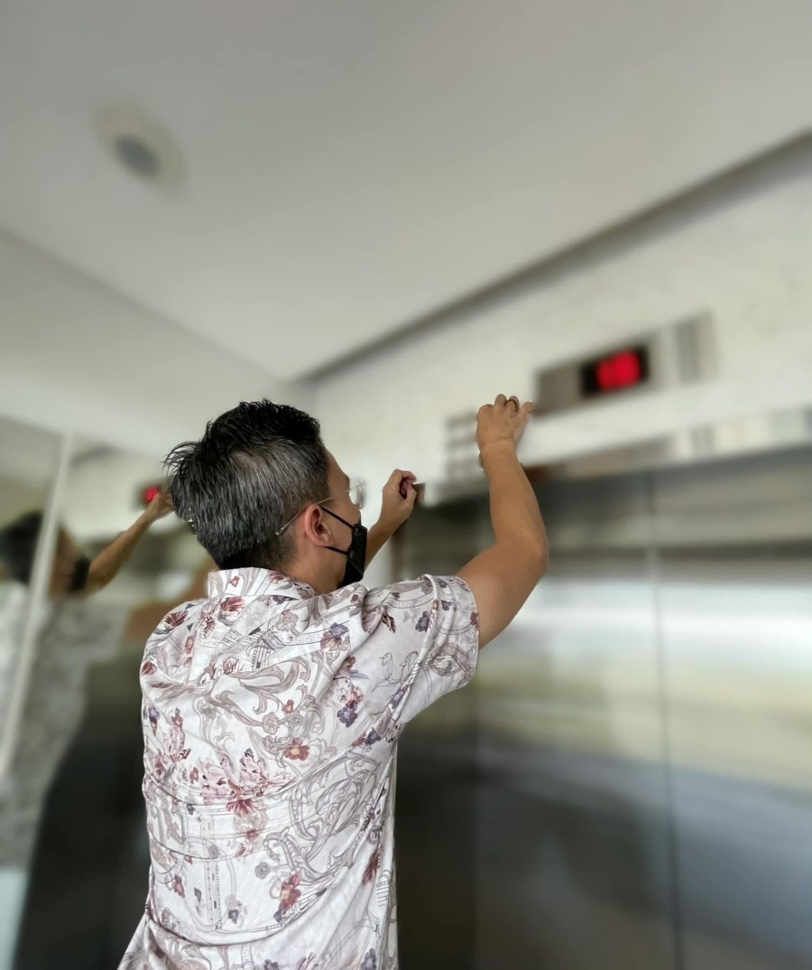 通道法师现场测量